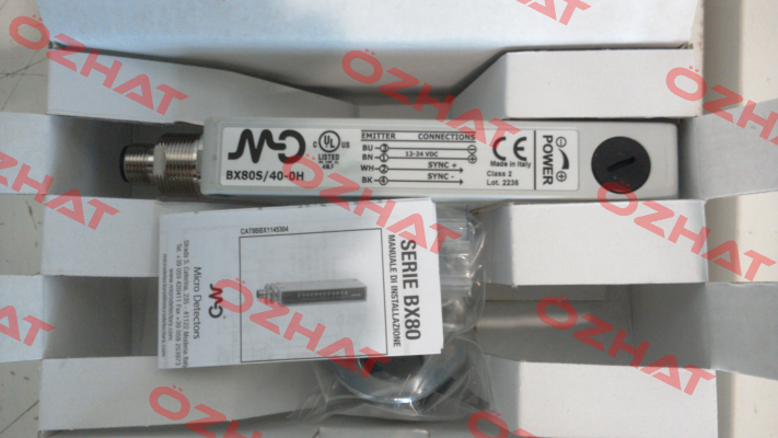 BX80S/40-0H Micro Detectors / Diell (now Datasensing)