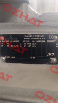 16BG 220-4MA60-Z Lammers