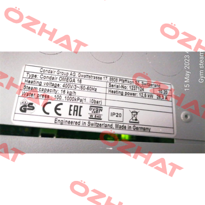 OMEGA 16 Condair