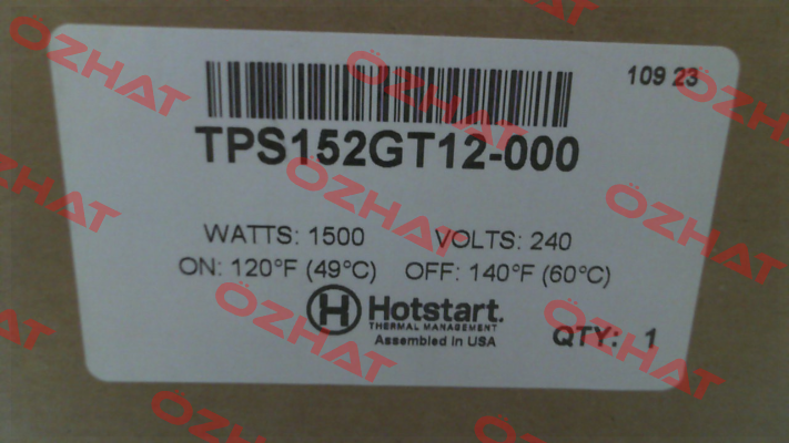 TPS152GT12-000 Hotstart