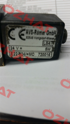 Art. Nr. 720016, type E22-024/= -MO Magnetspule IP00 Avs Römer