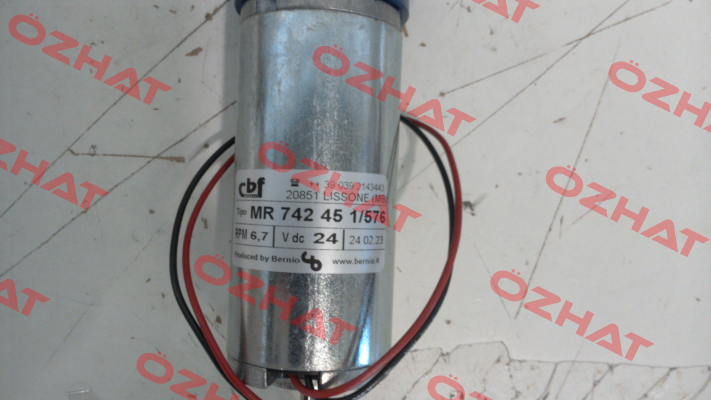 MR742 45 1/576 24VDC BERNIO ELETTROMECCANICA