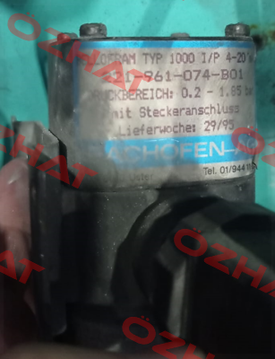 221-961-074-B01 / PN: 68826-02 Bachofen