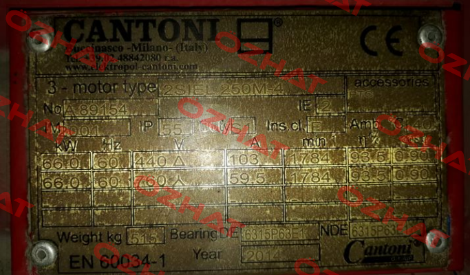 2SIEL 250 M-4 Cantoni