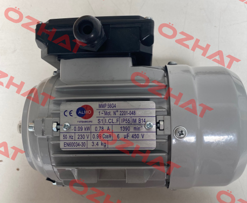 MOT.56 0,09KW 1500TM 230V B14-FT65 MMP56G4 Almo