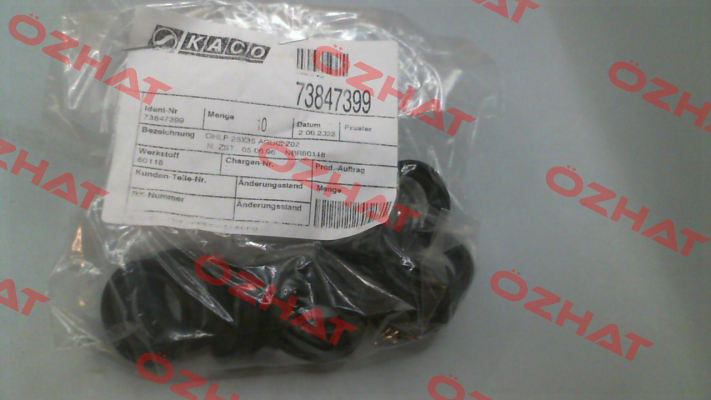 P/N: 73847399 Type: QHLP 25 x 35 NBR Kaco