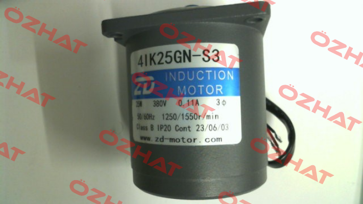 4IK25GN 0,25kW B5 ZD-Motors