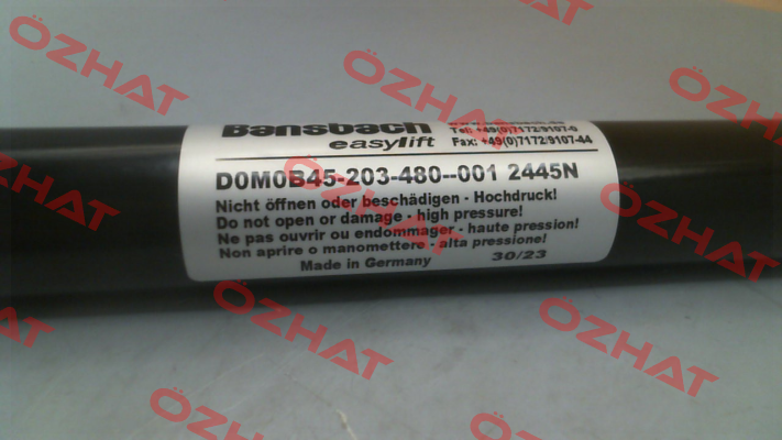 D0M0B45-203-480--001/2445N Bansbach