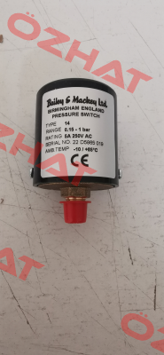 Type 14 (0.15 to 1bar) Bailey & Mackey
