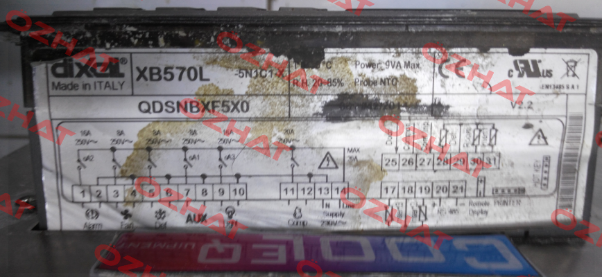 XB570L-5N1C1X Dixell
