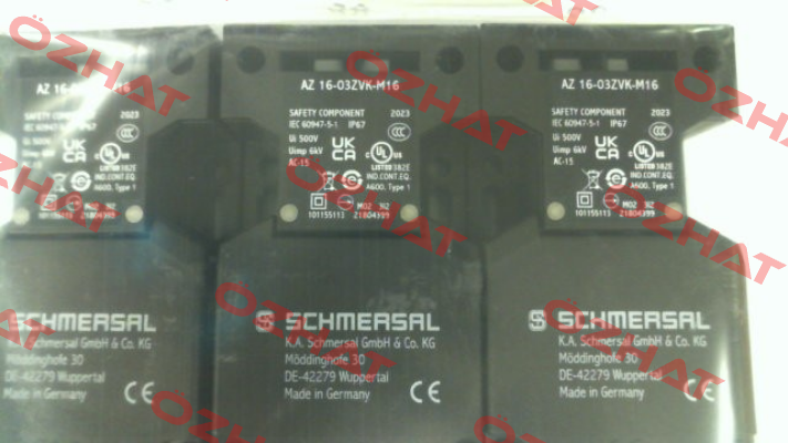 p/n: 101155113, Type: AZ 16-03ZVK-M16 Schmersal