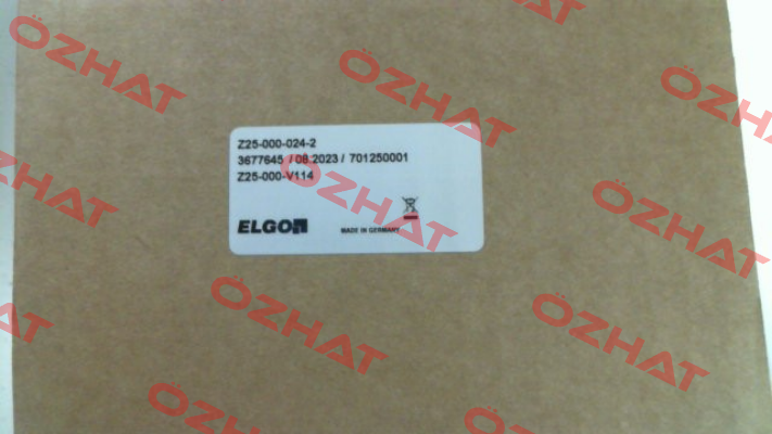 Z25 - 000 - 024 - 2 Elgo