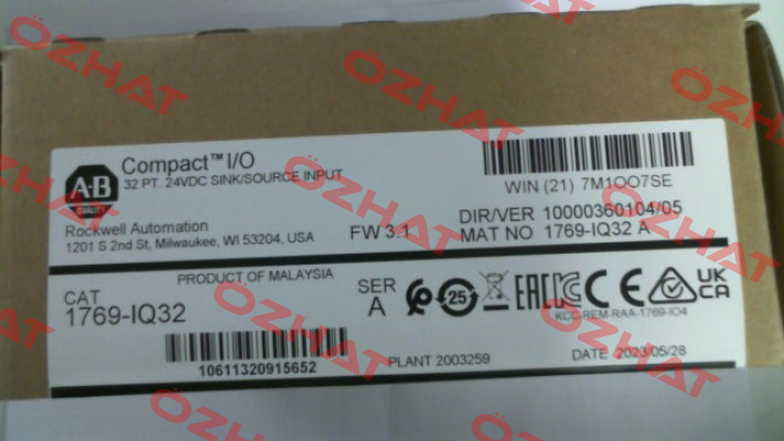 1769-IQ32 Allen Bradley (Rockwell)