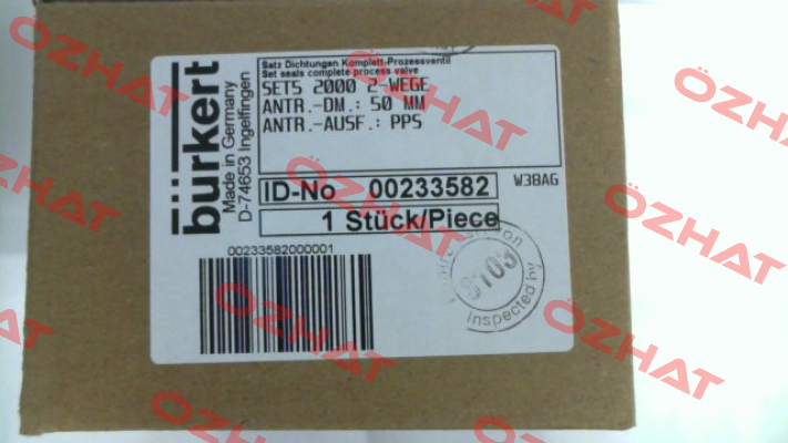 SET5 for ID 219802 Burkert