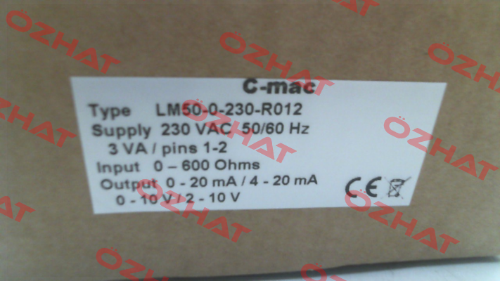 LM50-0-230-R012 C-mac (Comadan)