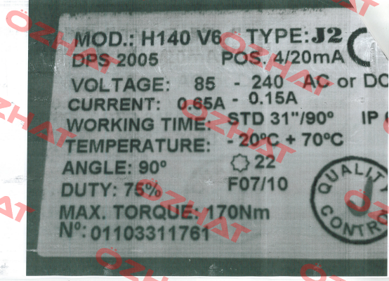 H140 V6 J+J Automation