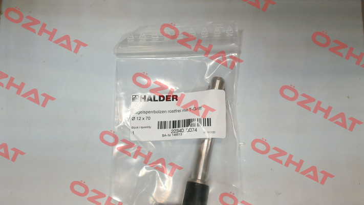 Order No. 22340.0074 Halder