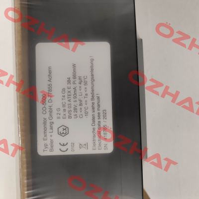 12.600580.4 / Exmonitor CO-1000 Bieler Lang