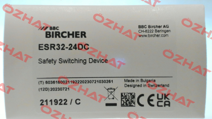 211922 / ESR32-24VDC Bircher