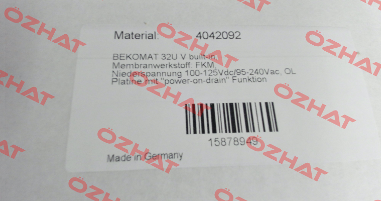 BEKOMAT 32U V built-in,  4042092 Beko